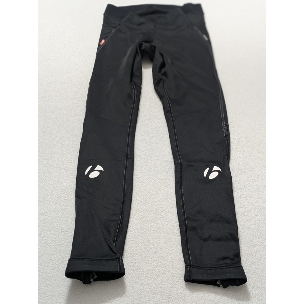 Bontrager XL Women's Softshell Tights black size Small‎ Cycling Pull On Zip